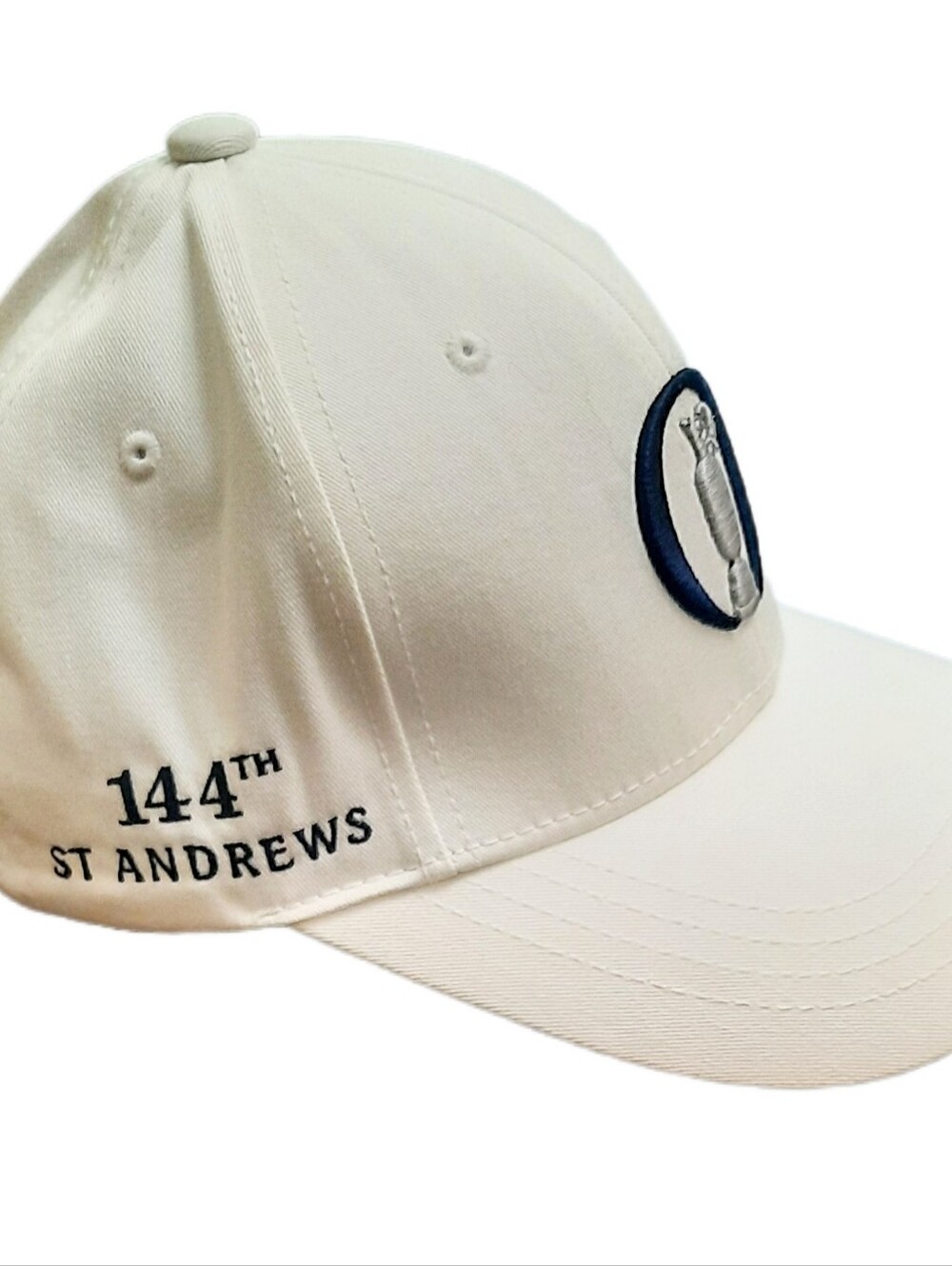 144th Open Championship St Andrews White Ahead Cap (2015) Retro